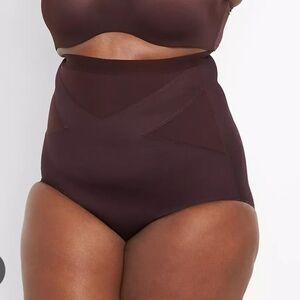 SHAPE by CACIQUE High Waisted Brief Black  Size 22/24